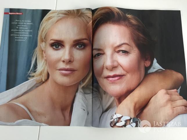 Wielkie zmiany w życiu Magdaleny Mielcarz, Magda z mamą