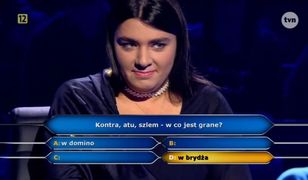Pierwsze pytanie i już koło ratunkowe. Uczestniczka "Milionerów" rozczarowała widzów