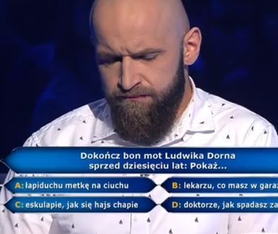 "Milionerzy": podchwytliwe pytania? Uczestnicy chwytali się kół ratunkowych