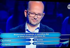 Wpadka w "Milionerach" przy pytaniu o zmarłego Zbigniewa Wodeckiego. Takiej odpowiedzi nikt się nie spodziewał