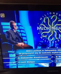 "Milionerzy": polityka opanowała show