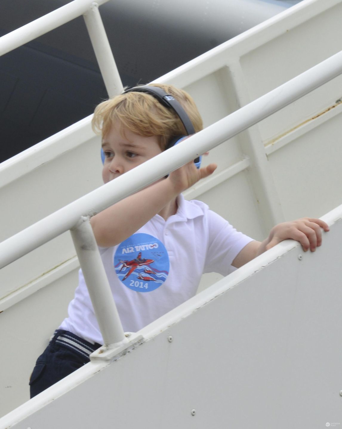 Książę George na lotnisku Royal International Air 2016