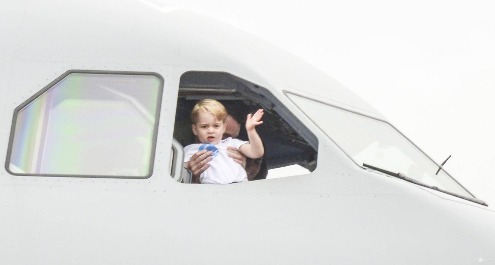 Książę George na lotnisku Royal International Air 2016