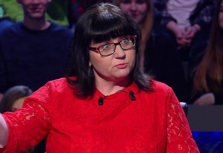 Kadr z programu "Milionerzy"