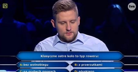 "Milionerzy": najzabawniejszy gracz odcinka. Nikt nie powstrzymał się od śmiechu