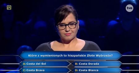 Gdyby posłuchała publiczności, wygrałaby pół miliona. Widzowie pod wrażeniem bystrej uczestniczki