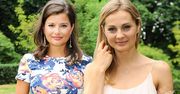 Gwiazdy na planie 6 sezonu serialu Przyjaciółki - Agnieszka Sienkiewicz i Małgorzata Socha w modnych sukienkach [ZDJĘCIA]