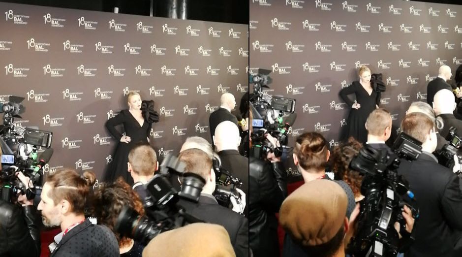 Na ściance najlepiej bawiły się celebrytki