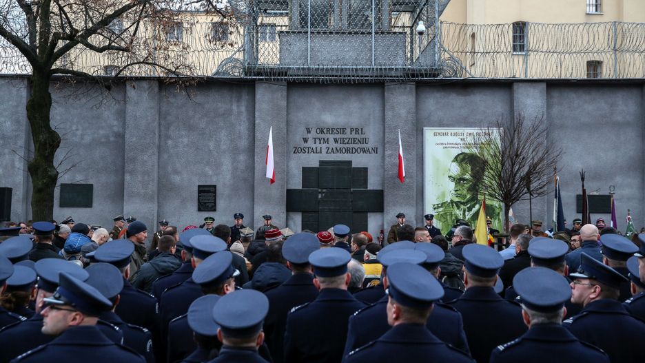 Obchody Narodowego Dnia Pamięci Żołnierzy Wyklętych na terenie Muzeum Żołnierzy Wyklętych i Więźniów Politycznych PRL w dawnym Areszcie Śledczym przy ul. Rakowieckiej w Warszawie
