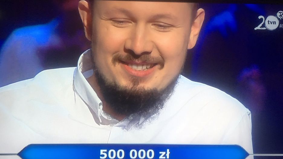 Remigiusz - uczestnik teleturnieju