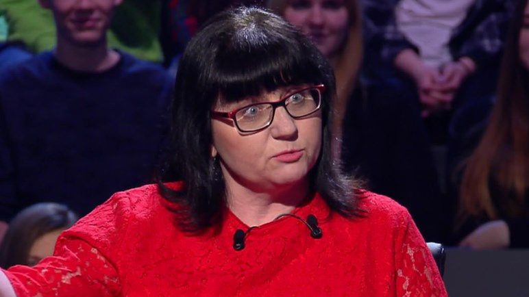 Kadr z programu "Milionerzy"