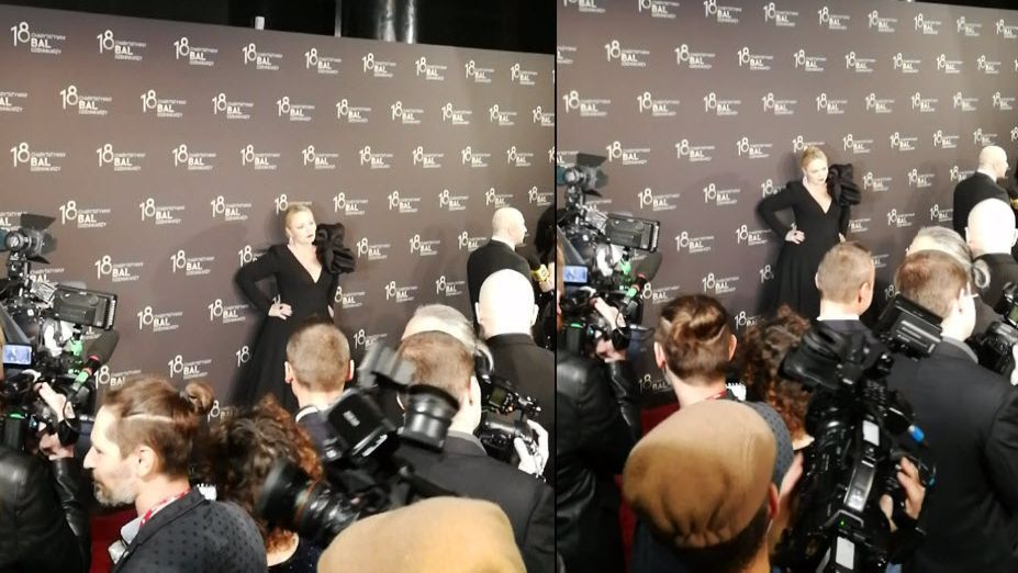 Na ściance najlepiej bawiły się celebrytki