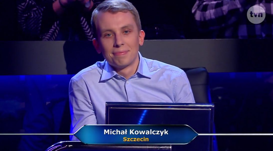 Michał Kowalczyk był pierwszym uczestnikiem w czwartkowym odcinku