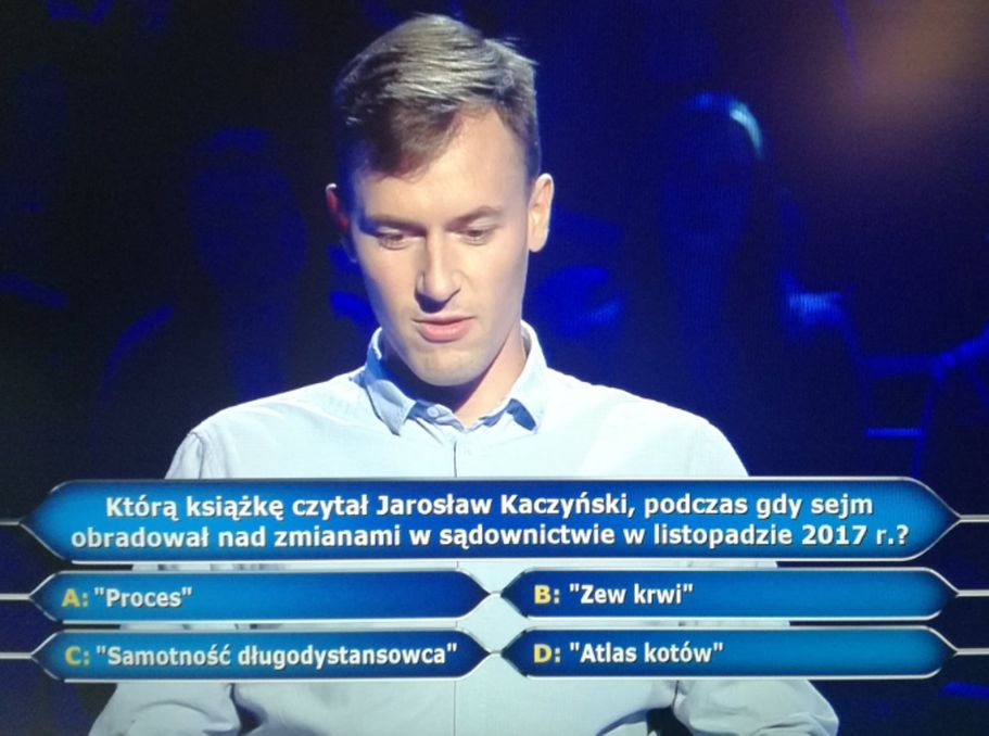 Błażej Stolarski walczył o milion złotych