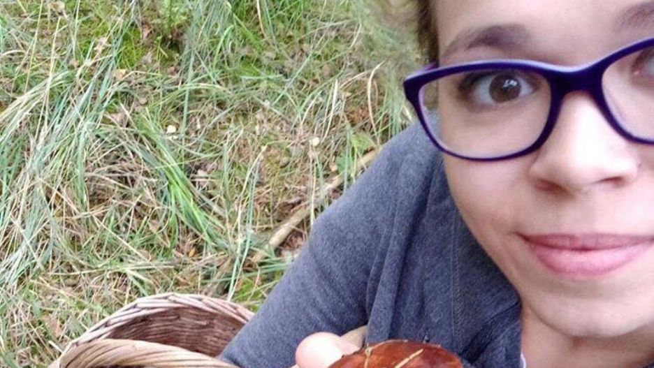 Ania zbiera grzyby w każdej wolnej chwili