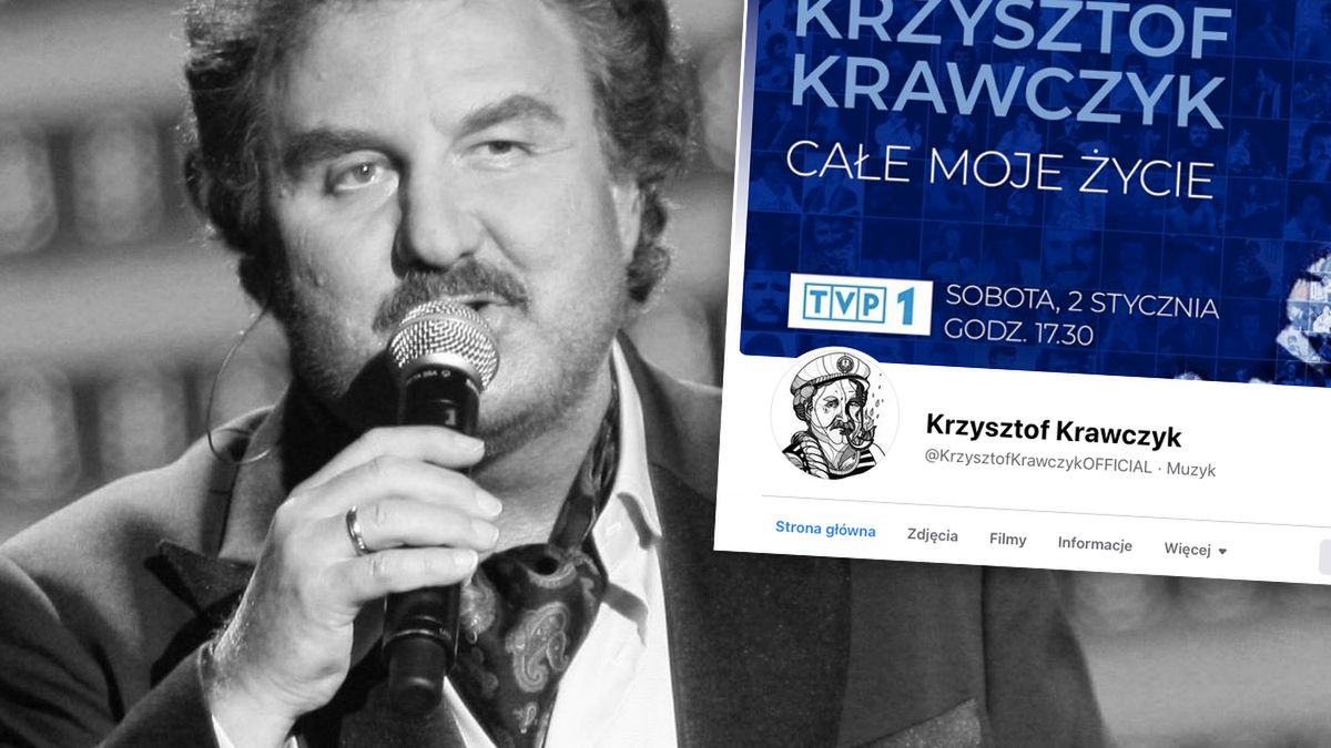 Krzysztof Krawczyk Facebook