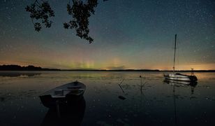 Zorza polarna w Polsce. Zdjęcia zapierają dech w piersiach
