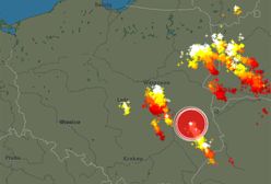 Pogoda. Gwałtowne burze i ulewy od rana. IMGW ostrzega