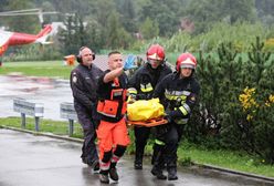 Tatry. Pioruny w okolicach Giewontu. Straż pożarna: "wszystkie pojazdy są w terenie"