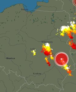 Pogoda. Gwałtowne burze i ulewy od rana. IMGW ostrzega