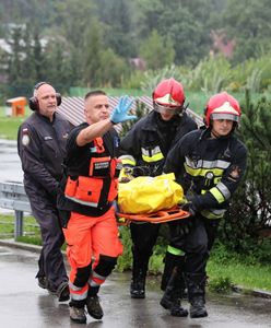 Tatry. Pioruny w okolicach Giewontu. Straż pożarna: "wszystkie pojazdy są w terenie"