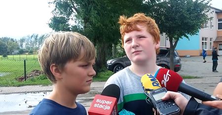 Dzieci o tragicznej nocy. "Przytulaliśmy się, żeby było ciepło"
