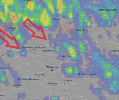 Pogoda. Burzowe i deszczowe popołudnie w czwartek. Są ostrzeżenia