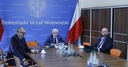 Wrocław: Koronawirus. Konferencja przedstawicieli samorządów z premierem