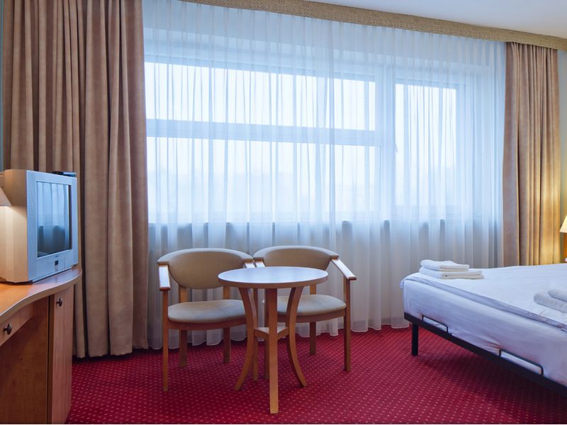 Tak wyglądają pokoje w hotelu Atos 