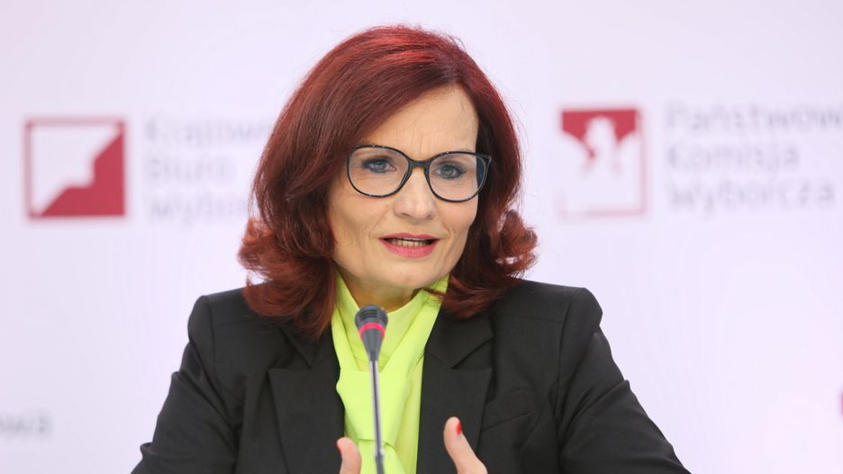 Szefowa Krajowego Biura Wyborczego Magdalena Pietrzak