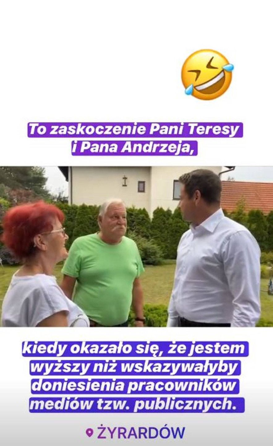 Rafał Trzaskowski - wideo na Instagramie