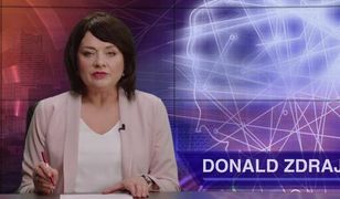 Widzowie zachwyceni Ostrowską-Królikowską w roli Danuty z "Wiadomości". "Jaka podobna, szacuneczek!"