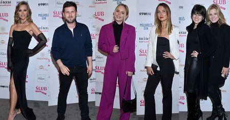 Gwiazdy na premierze spektaklu "Ślub doskonały": Antek Królikowski, Agnieszka Kaczorowska, Joanna Moro, Anna Głogowska