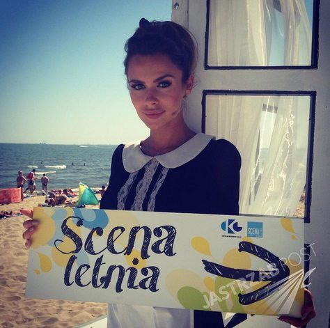 Natalia Siwiec zagrała w spektaklu "O co biega"