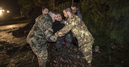 Chaos w Rzymie. Trąby powietrzne i silne burze