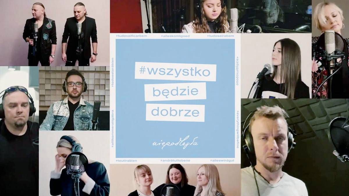 Wszystko będzie dobrze – hymn pandemii koronawirusa