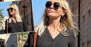 Agnieszka Woźniak-Starak promuje jesienne trendy na uliczkach Krakowa. W najmodniejszych dżinsach zadała szyku