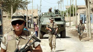 Hiszpańscy żołnierze jeszcze w Iraku