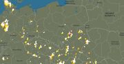 Burze nad Polską. Z południa nadciągają silny deszcz i grad