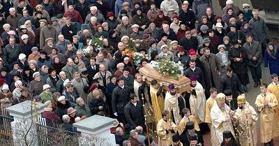 Pogrzeb najstarszego w Polsce duchownego Cerkwi