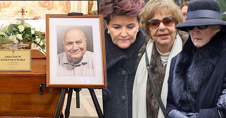 Ostatnia droga partnera Ireny Santor. Pożegnali go rodzina i przyjaciele