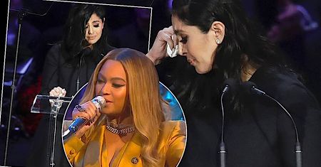 Pogrzeb Kobego Bryanta: Poruszający występ Beyonce i przemówienie żony koszykarza. Łzy same płyną do oczu