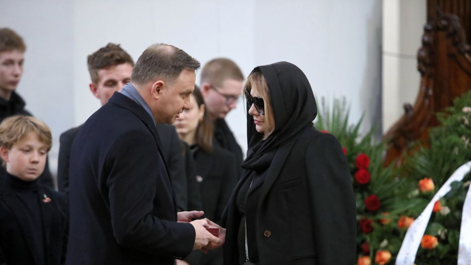 Prezydent Andrzej Duda złożył kondolencje wdowie po Pawle Królikowskim.