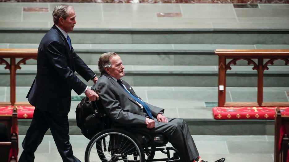 George H.W. Bush trafił do szpitala tuż po sobotnim pogrzebie zmarłej we wtorek żony