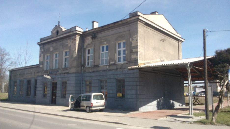 Dworzec w Wieliczce przed modernizacją