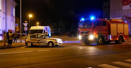 Wypadek na Okrzei