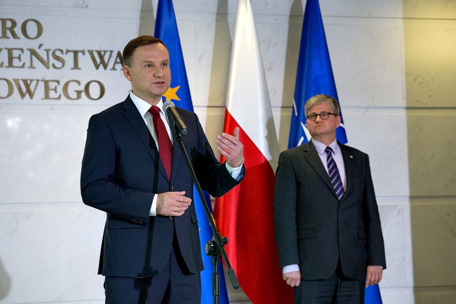 Kryzys na Morzu Azowskim. Prezydent Andrzej Duda może jechać na Ukrainę. RBN na razie nie zwoła