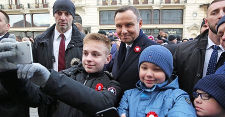 "Ważny moment w historii RP". Kuriozalna argumentacja Dudy
