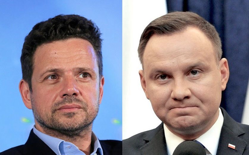 Andrzej Duda mógłby przegrać z Rafałem Trzaskowskim w drugiej turze wyborów prezydenckich