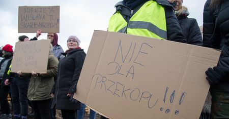 Sondaż. Prawie co drugi Polak chce przekopu Mierzei Wiślanej